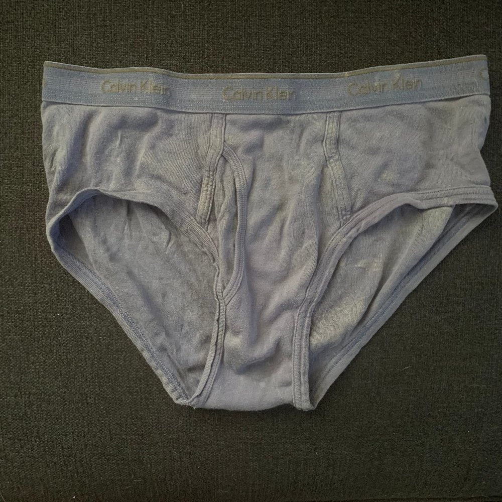 Custom Blue Briefs Size M